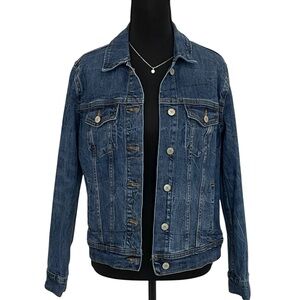 Old Navy Classic Dark Blue Denim Jacket-M